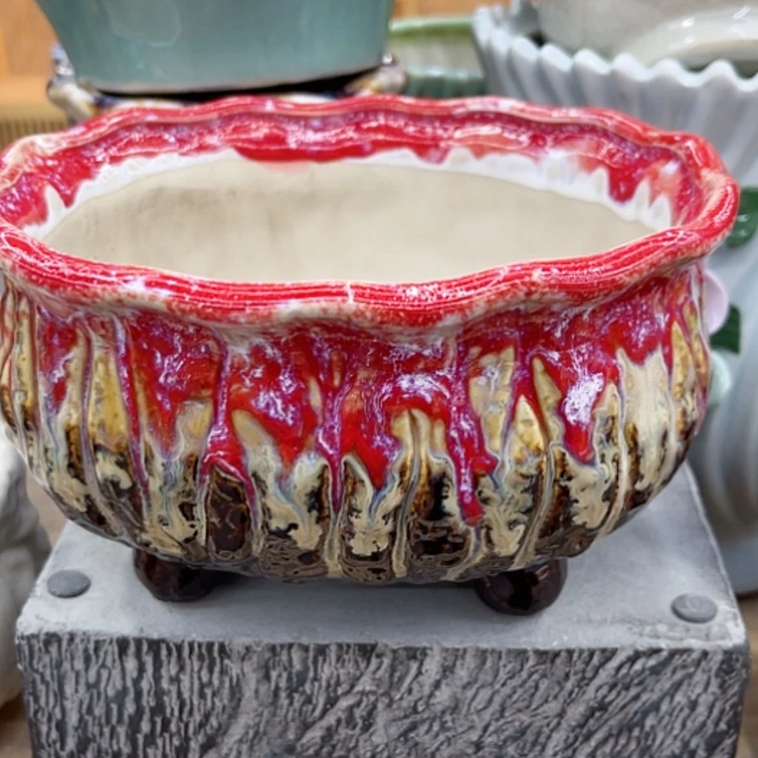 【闪购商品】陶瓷花盆