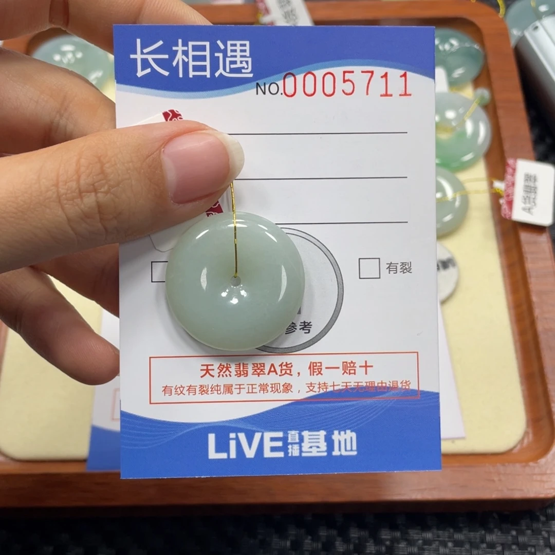 翡翠颈饰未镶嵌翡翠吊坠x 5711