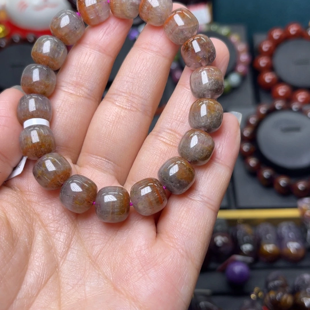 未镶嵌手链水晶老料极光老型单圈