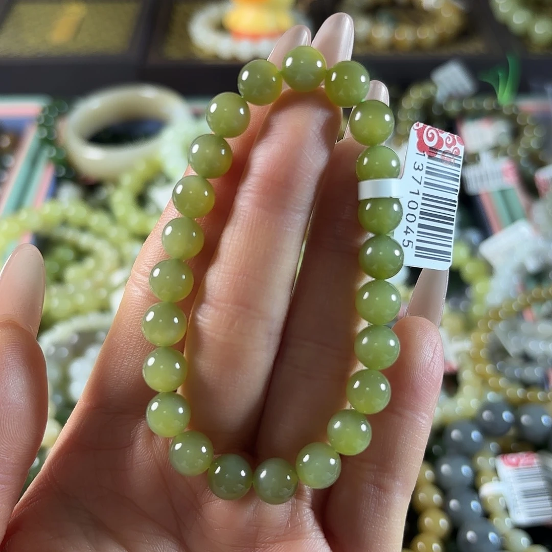 和田玉未镶嵌手链52