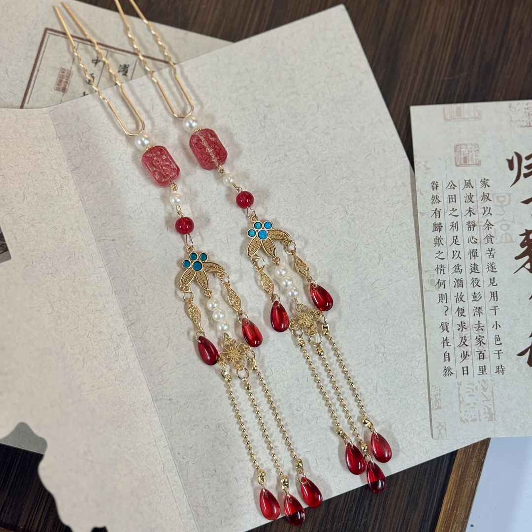 【静夜】古风汉服配饰