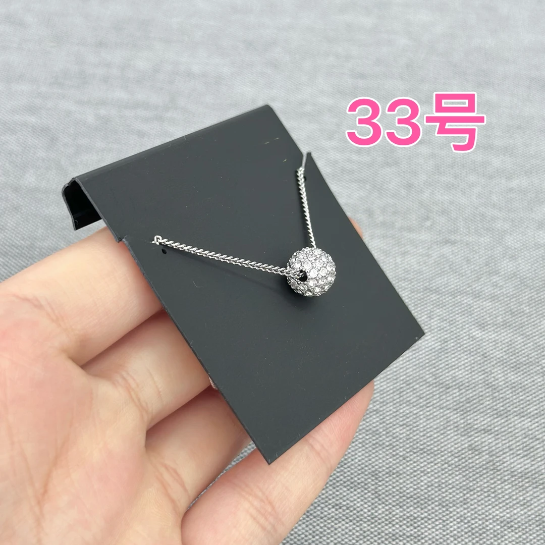 合金项链 圆球项链 33号