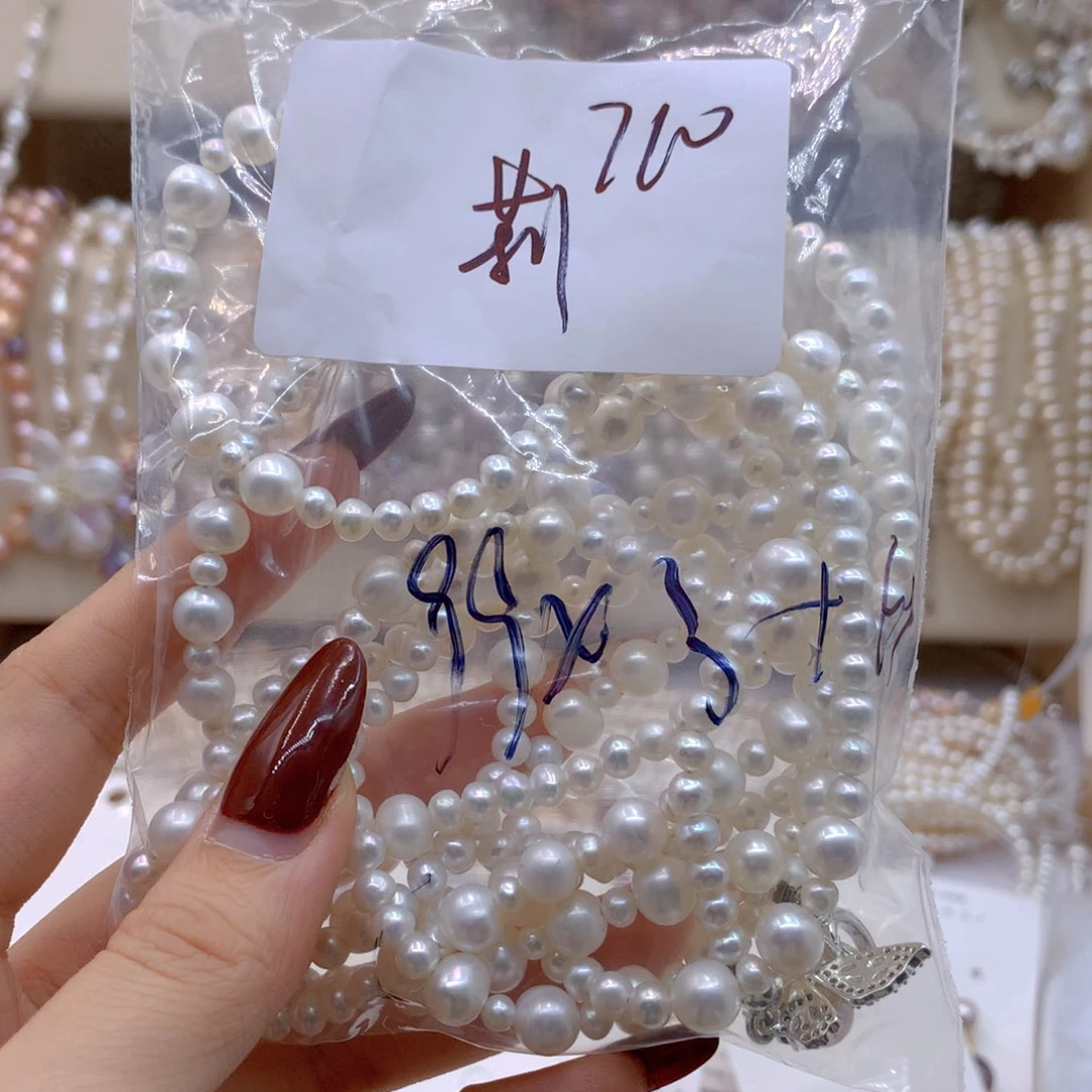 淡水珍珠耳饰银S925镶嵌莉