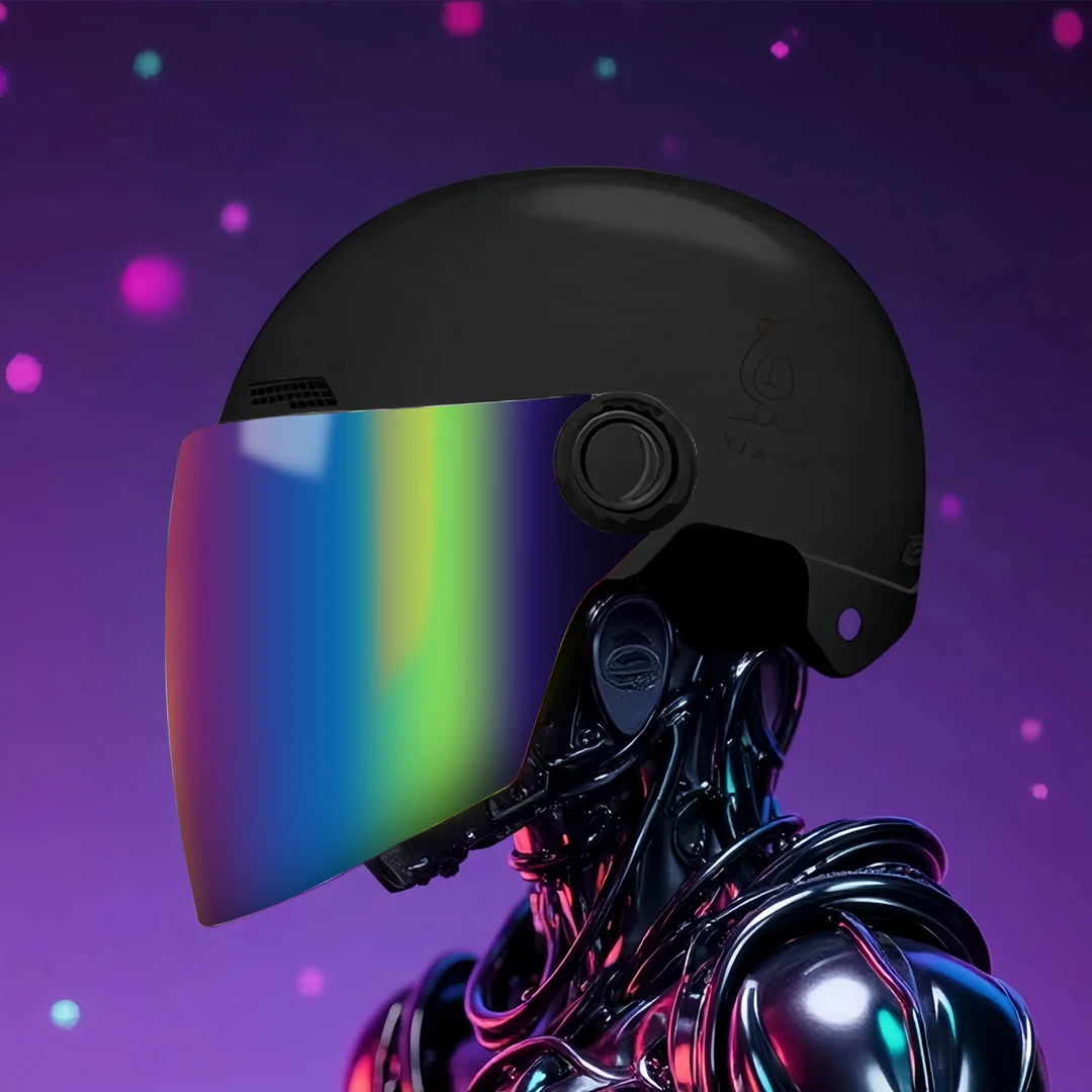 3C认证新国标电动车头盔夏季男款男女士双镜款骑行防紫外线安全帽