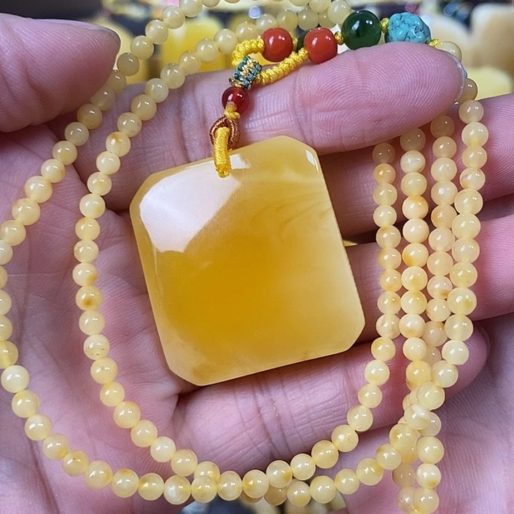 未镶嵌琥珀裸石无事牌