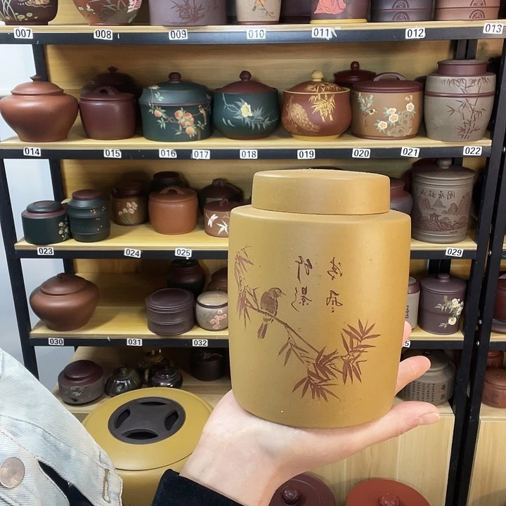 紫砂茶叶罐紫砂茶叶罐