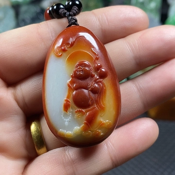 紫金钵盂菩提吊坠