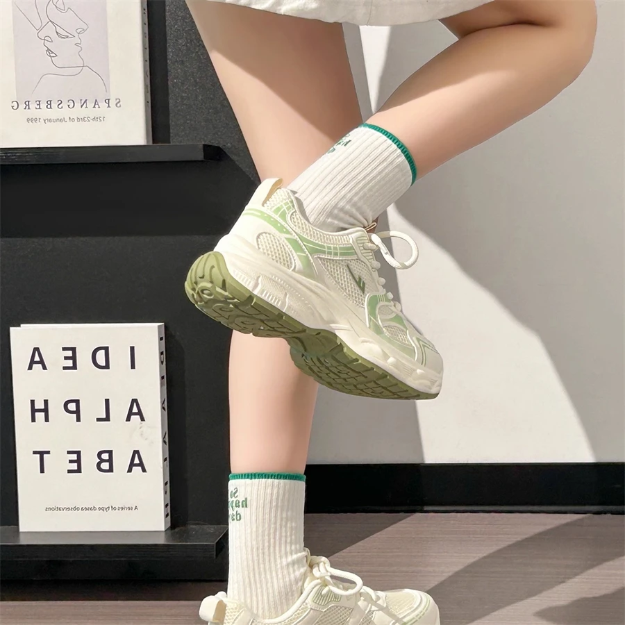 Warrior/回力运动鞋女秋季百搭网面韩版透气爆款设计老爹鞋子女鞋