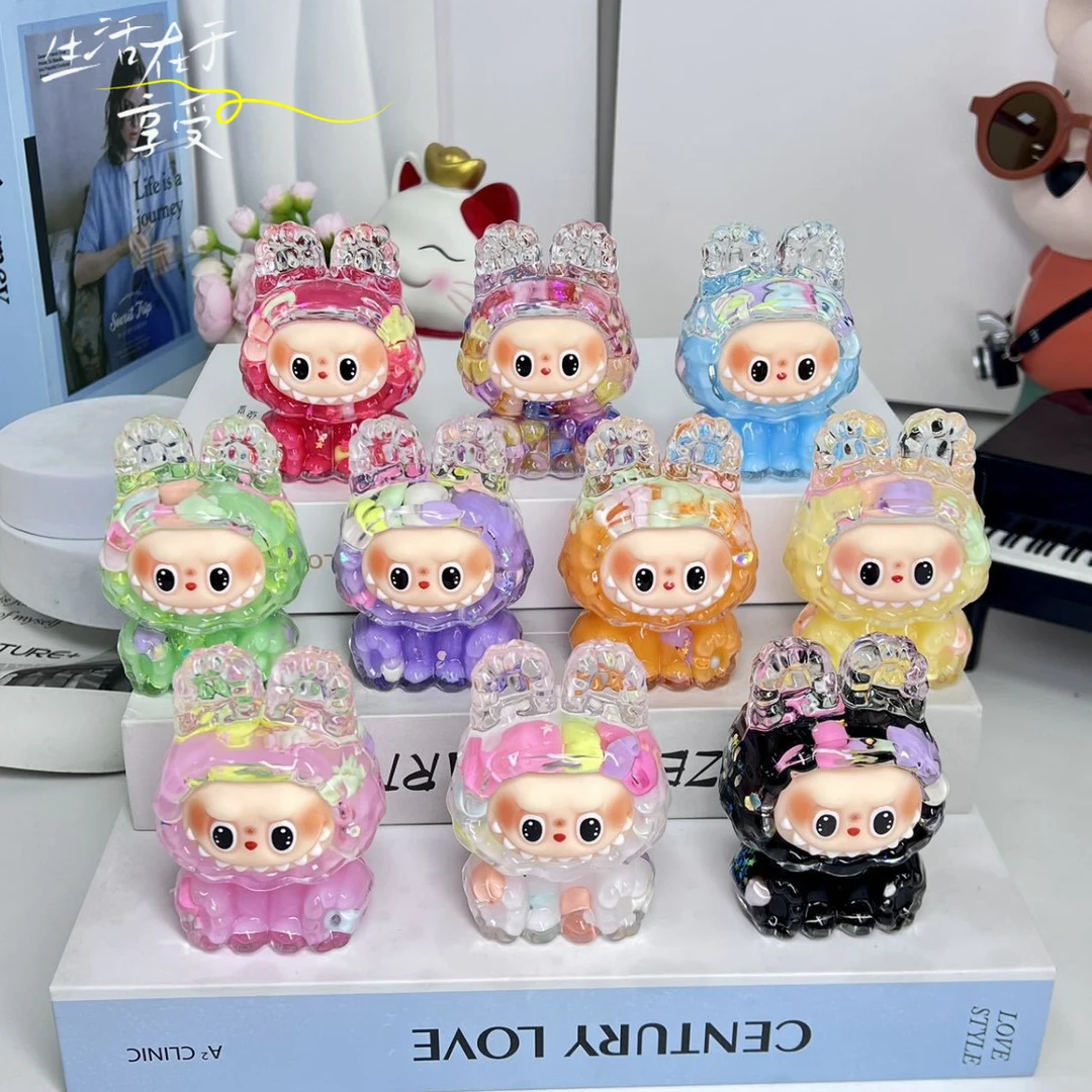 爆款创意入油流沙拉布布桌面摆件装饰品小件饰品