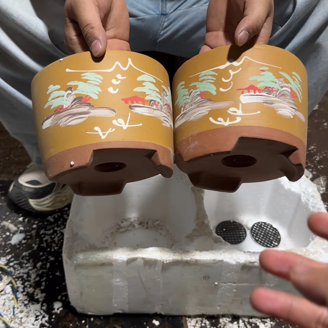 花盆紫泥口径15.10口径