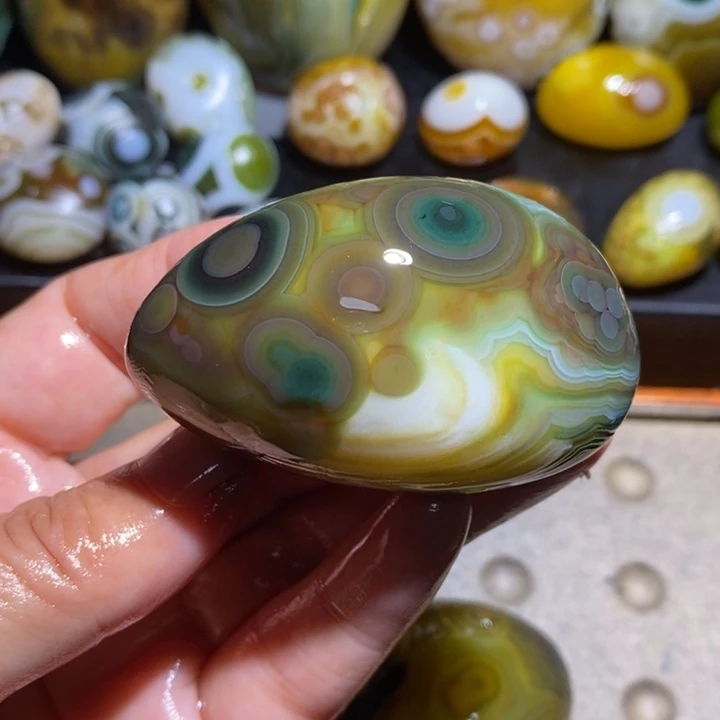 未镶嵌玛瑙/玉髓珠宝半成品46