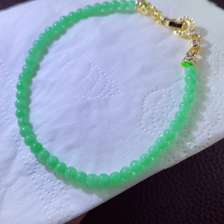 翡翠未镶嵌手链翡翠