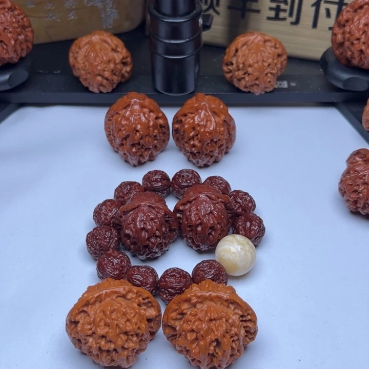 石***者吊坠文玩核桃鸳鸯