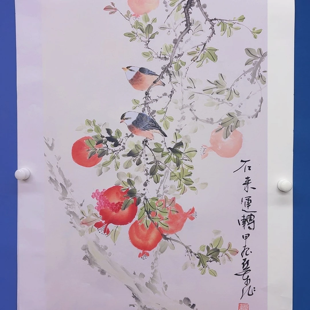 国画多次参加国内外书画