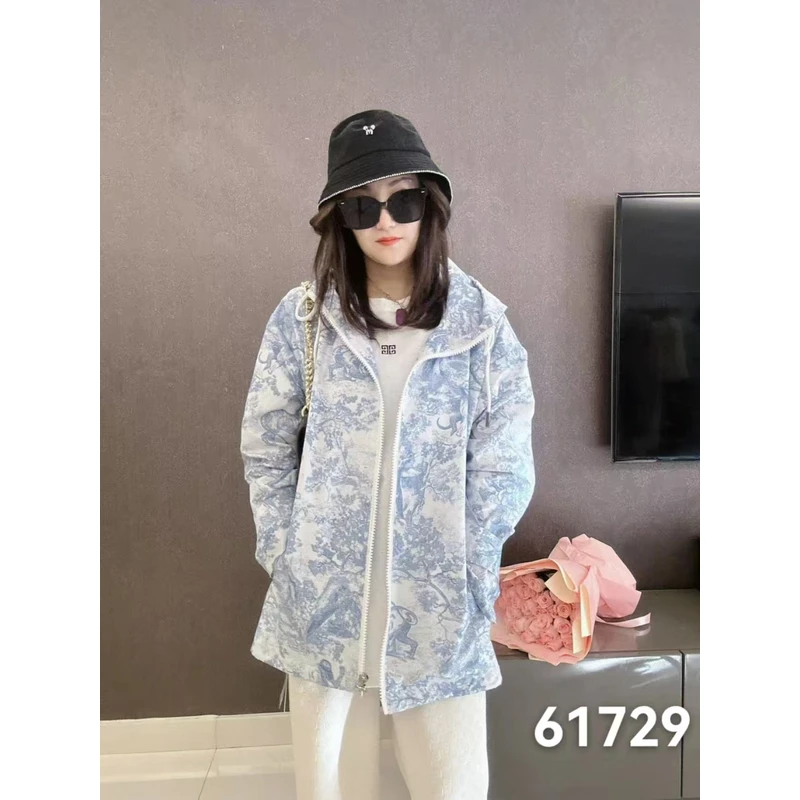 金影奇印花外套61729