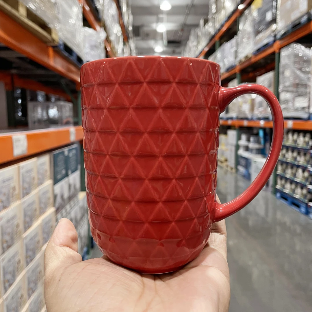 包邮开市客OVER&back复古杯经典大号咖啡杯马克杯喝水杯情侣杯