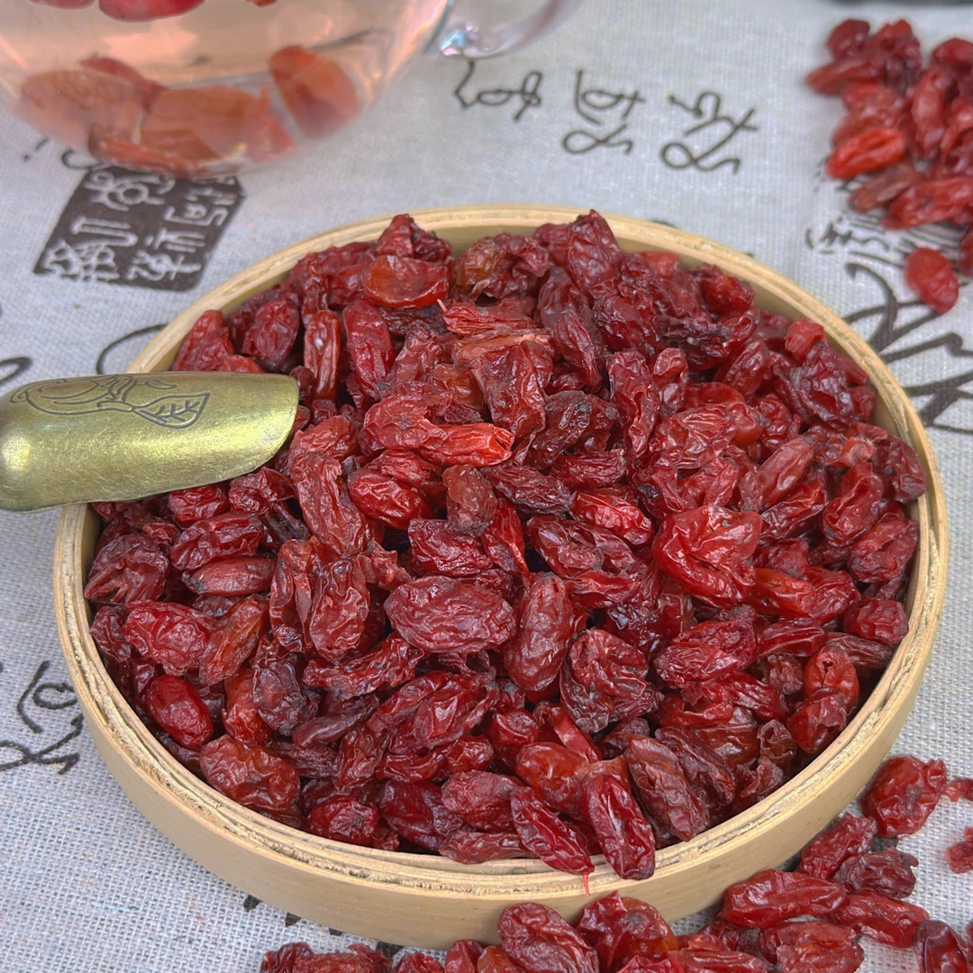 伏牛山山茱萸 原产地山萸肉 汤色透亮 和当归 熟地黄搭配 组合茶