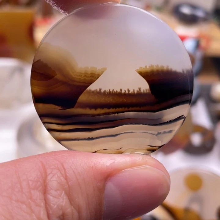 玛瑙/玉髓未镶嵌吊坠(不含链)