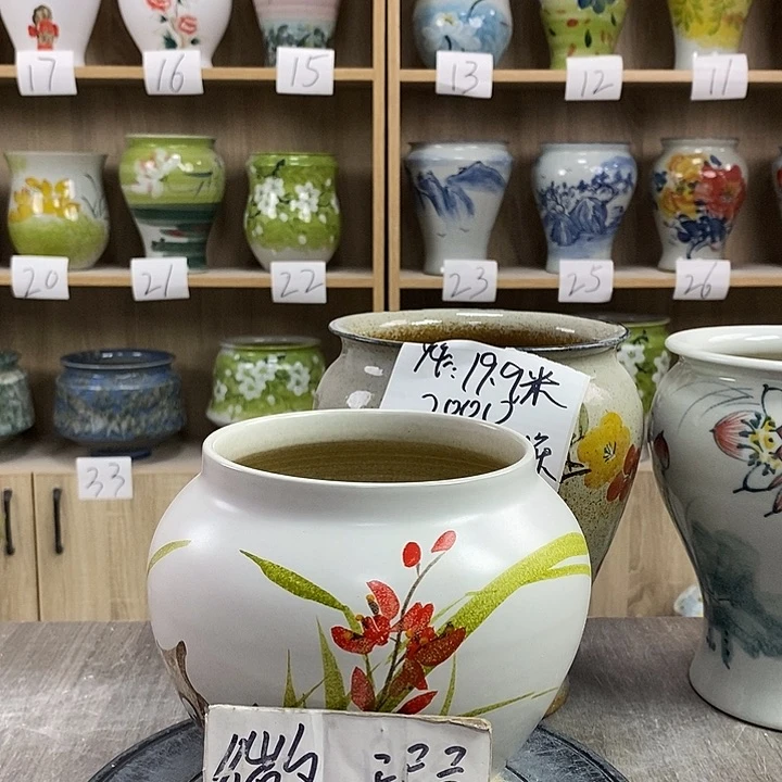 缸5xc景德镇陶瓷花盆