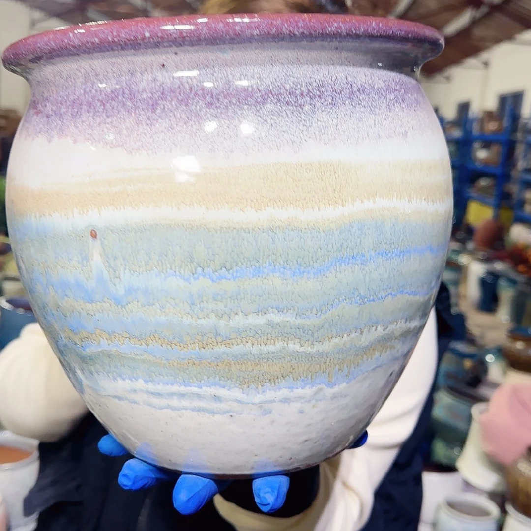 花盆紫砂高23口25