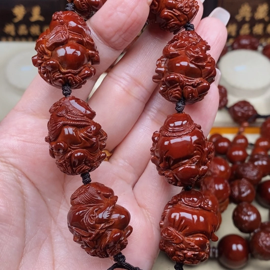 橄榄核吊坠莫**兮八仙过海