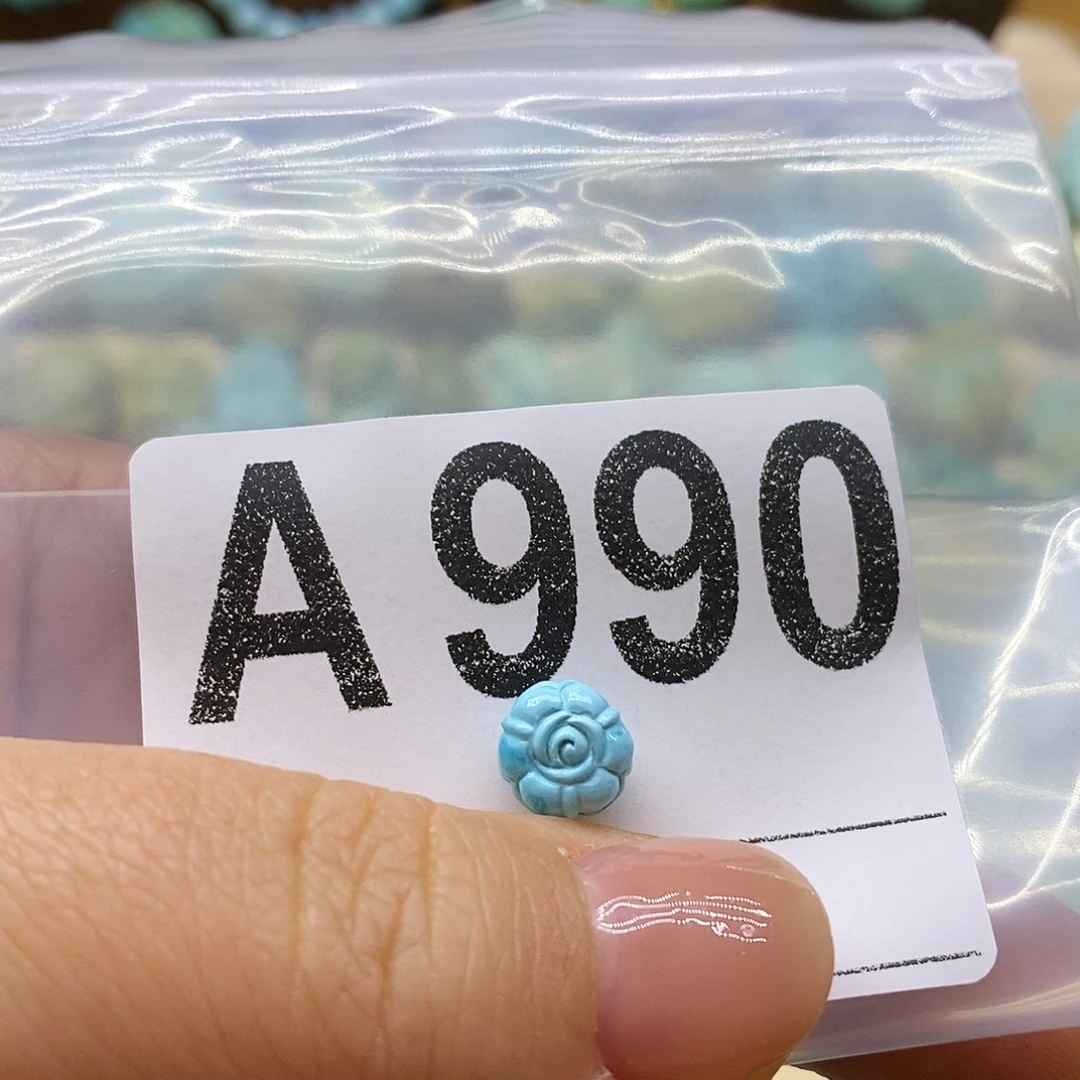 绿松石未镶嵌绿松石配饰定制