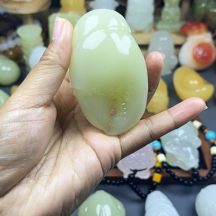 石材我**字玉石雕刻品