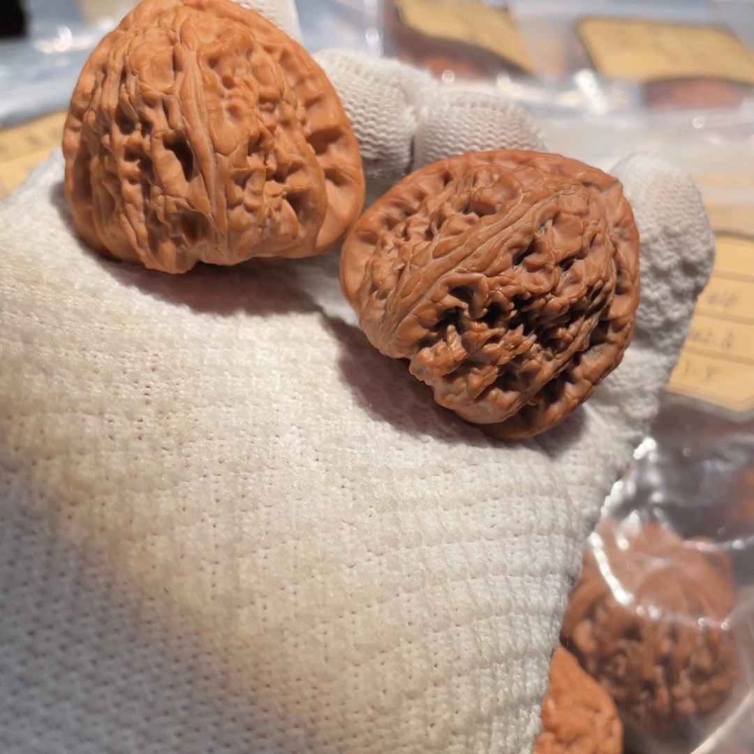 S***宝把件文玩核桃40角白天残脚