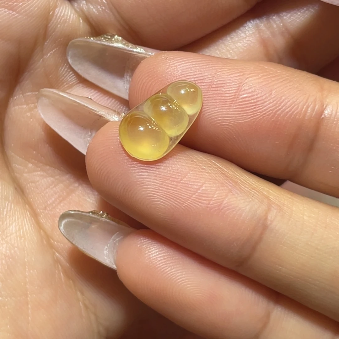 颈饰未镶嵌翡翠豆子