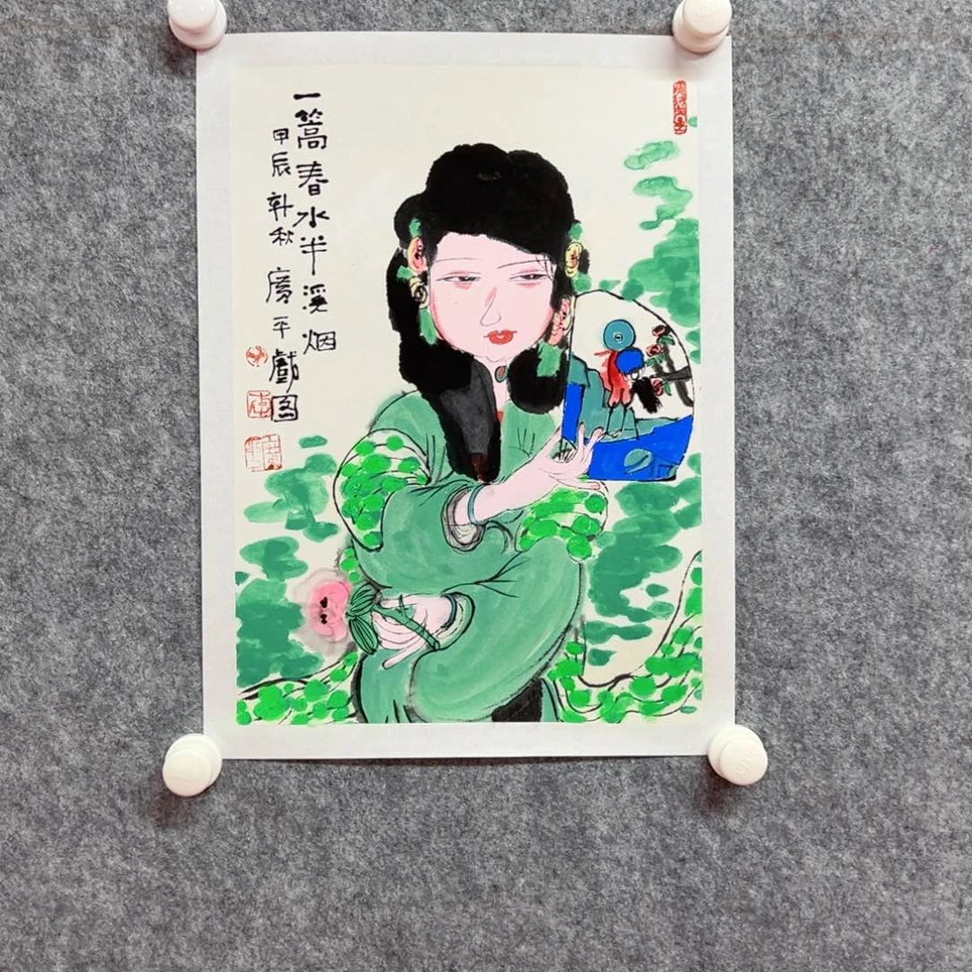 国画李广平国画精品