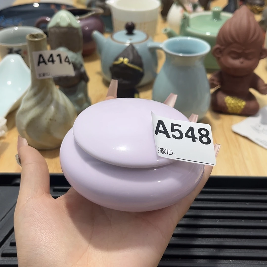 瓷片茶摆件工艺品摆件666