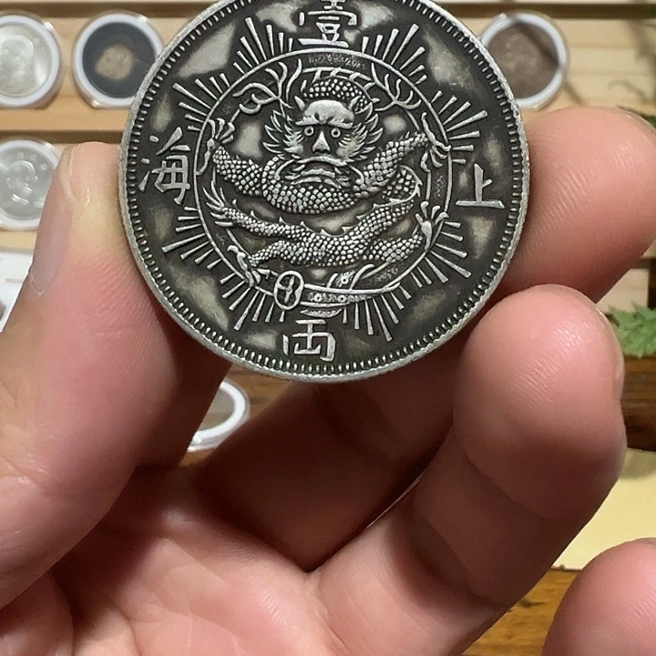 （一家臻藏）可吸翻可吹响龙洋工艺品 精选摆件