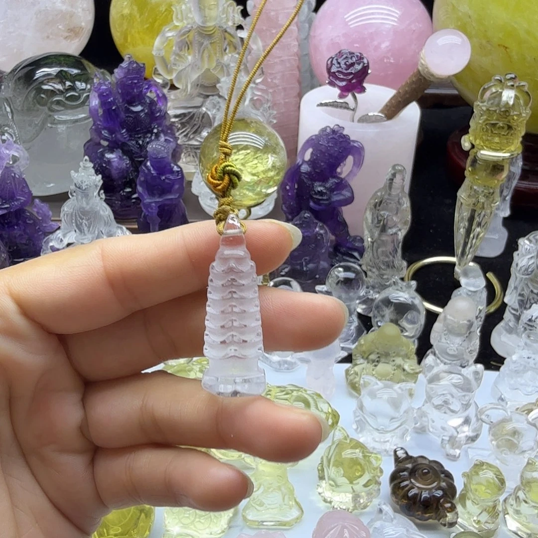 水晶摆件未镶嵌水晶