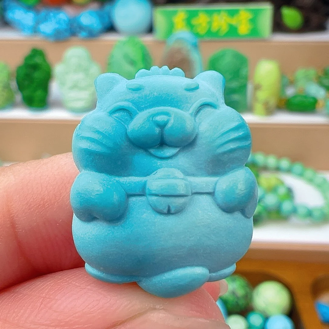 未镶嵌绿松石项链