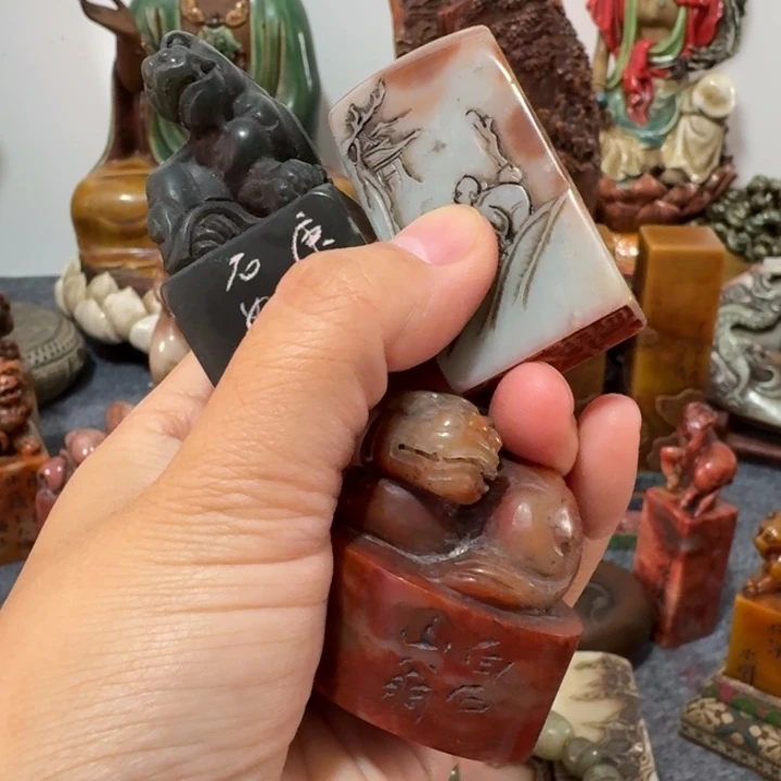 用***1石材手工艺品摆件