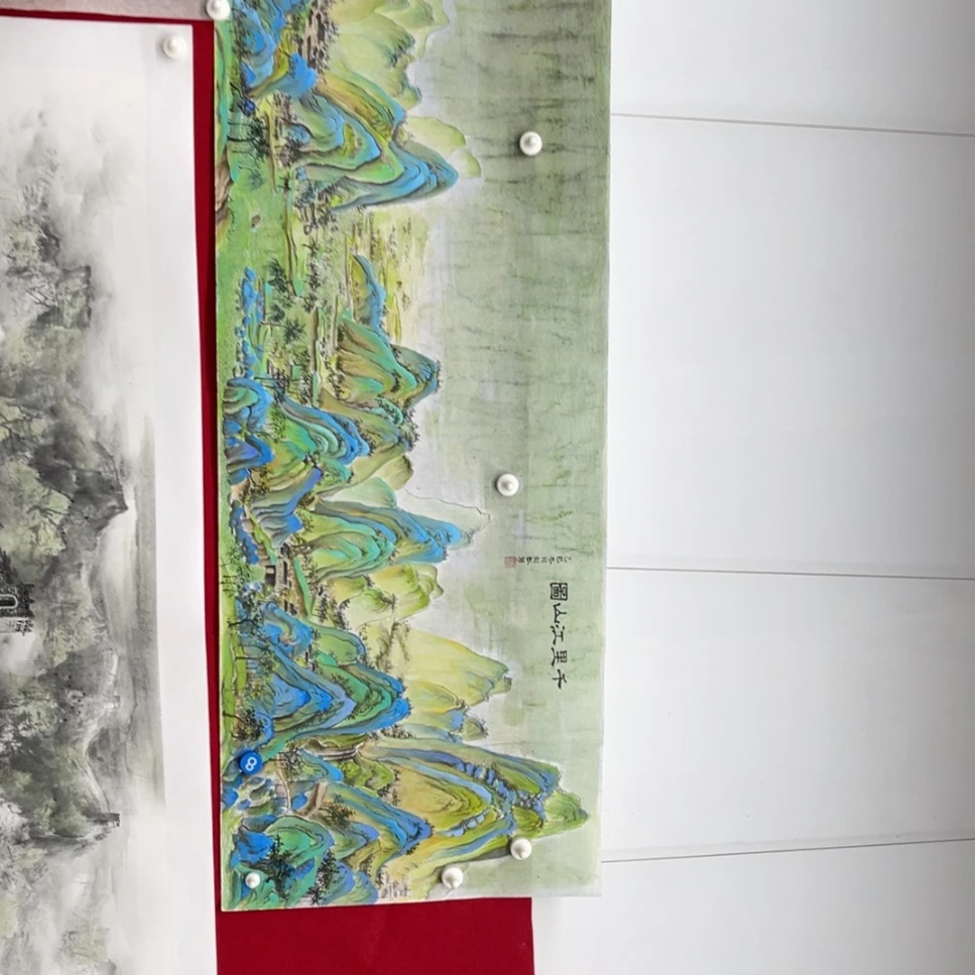 用***4国画绘画作品多次参加全国