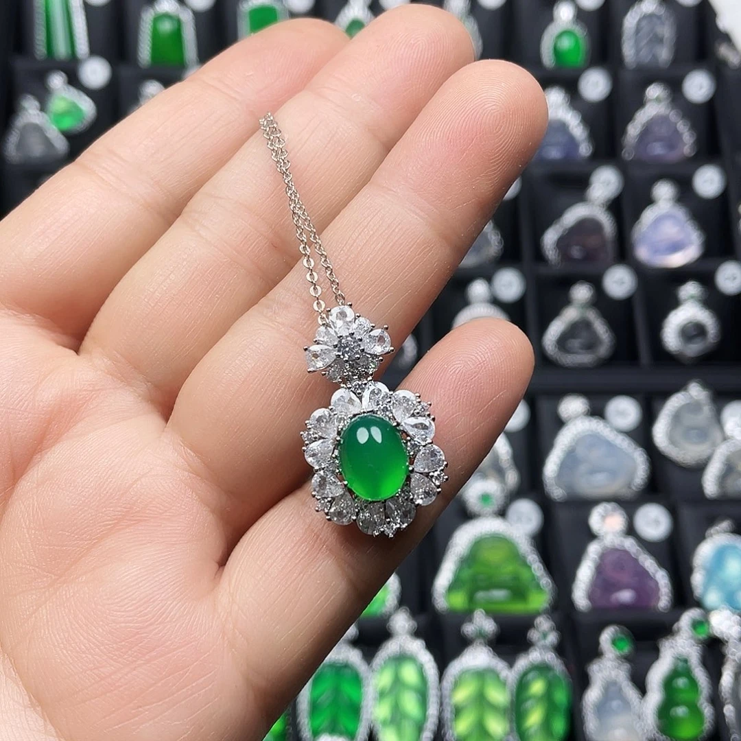 玛瑙/玉髓颈饰合金