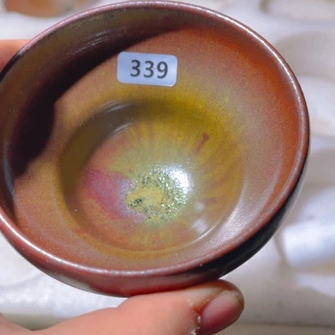 茶盏原矿原釉柴烧建盏