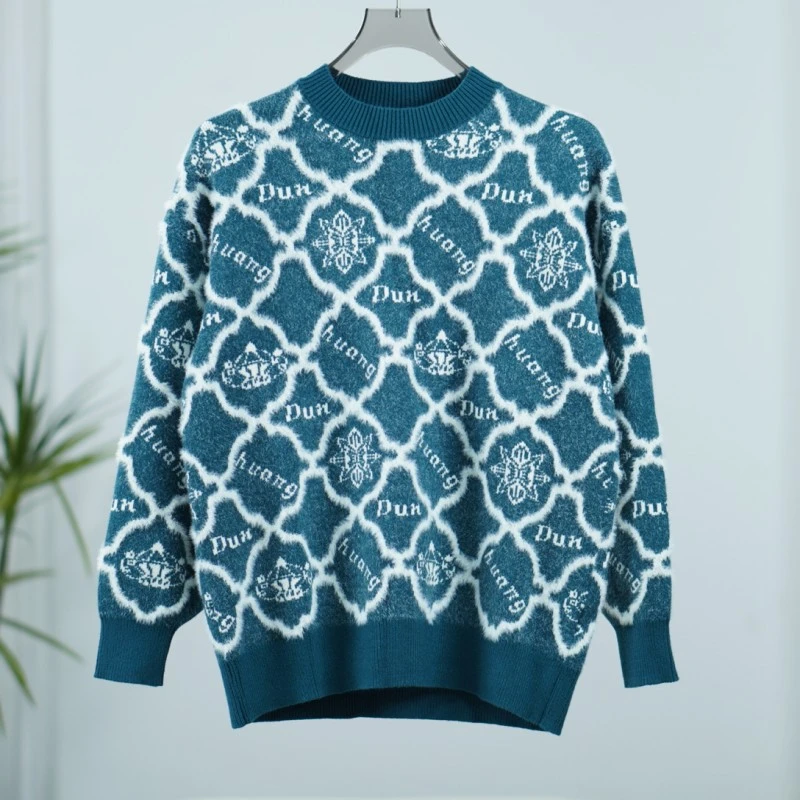 一路童行 谷系列 22  女装 撤柜百搭长袖针织衫 224FZZ375