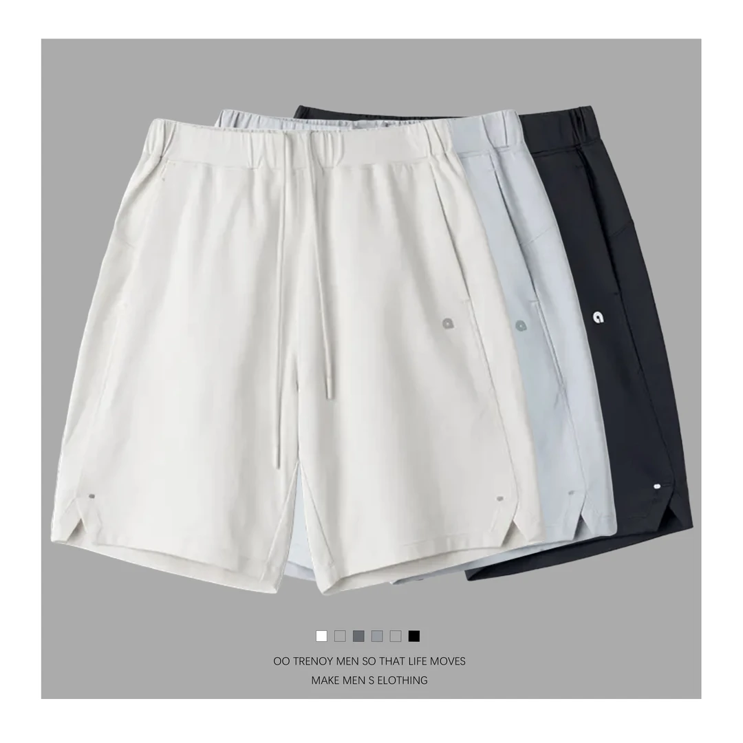 夏季新款简约宽松情侣款印花运动休闲短裤90170