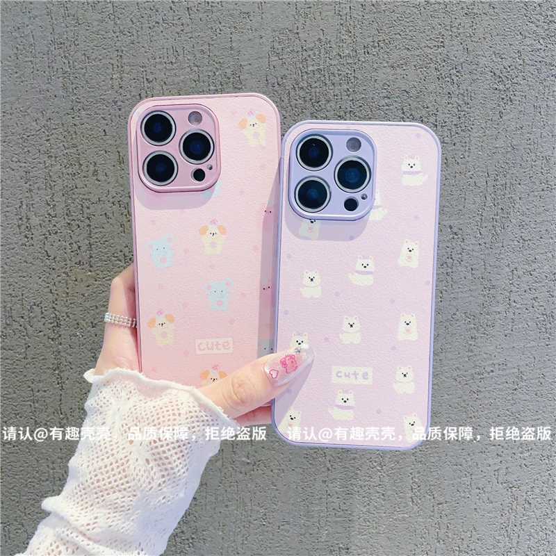 金属漆皮纹适用苹果17/iPhone/华为荣耀/OPPO/VIVO/小米/手机壳潮