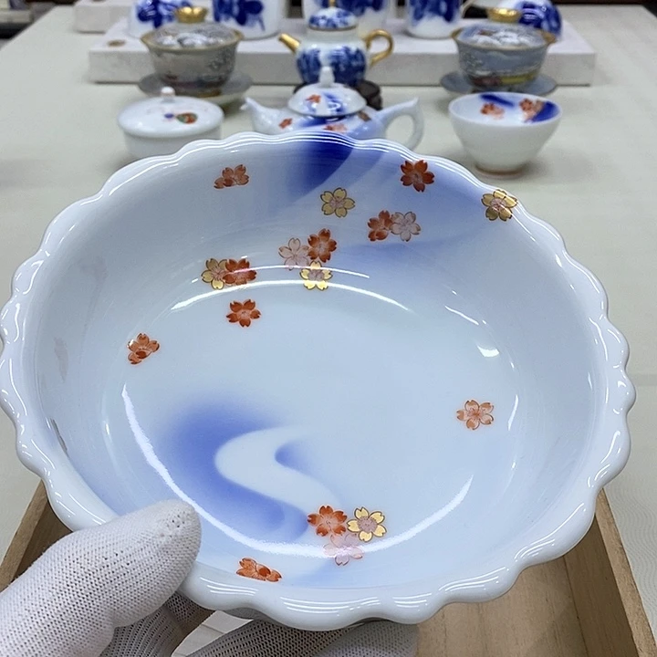 摆件进口瓷器生深川