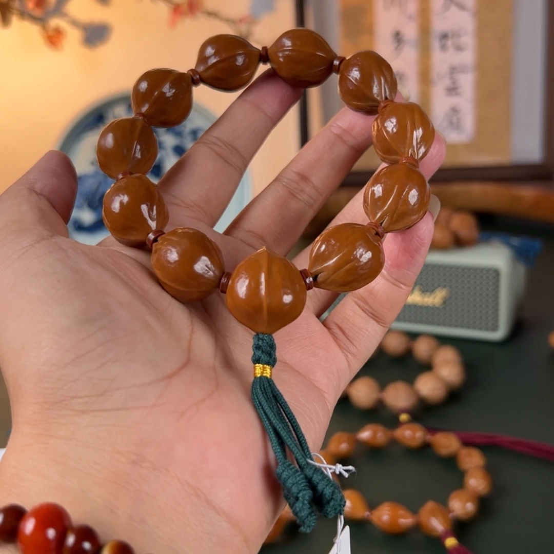 橄榄核手串19×25鲨鱼背