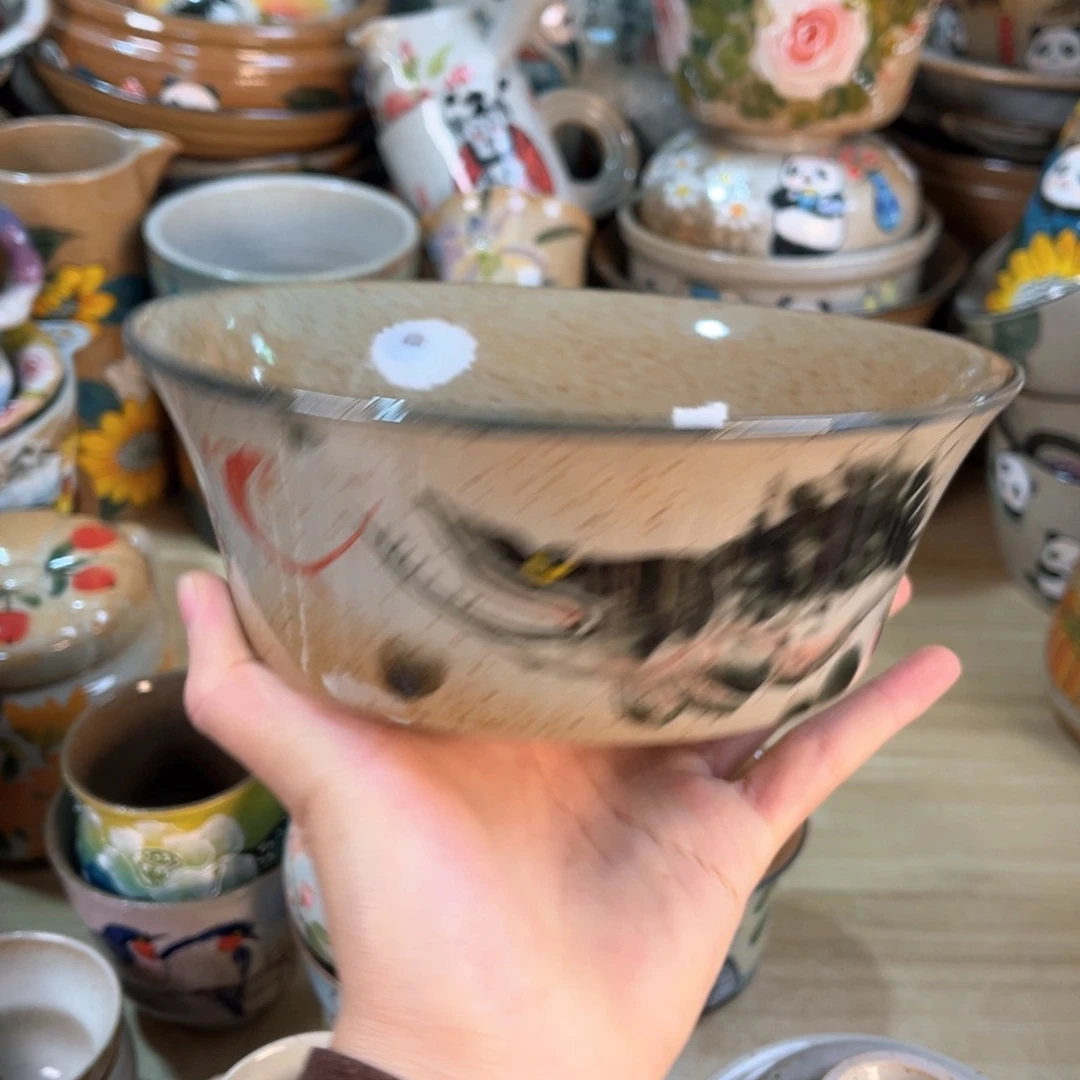 景德镇手工手绘杯