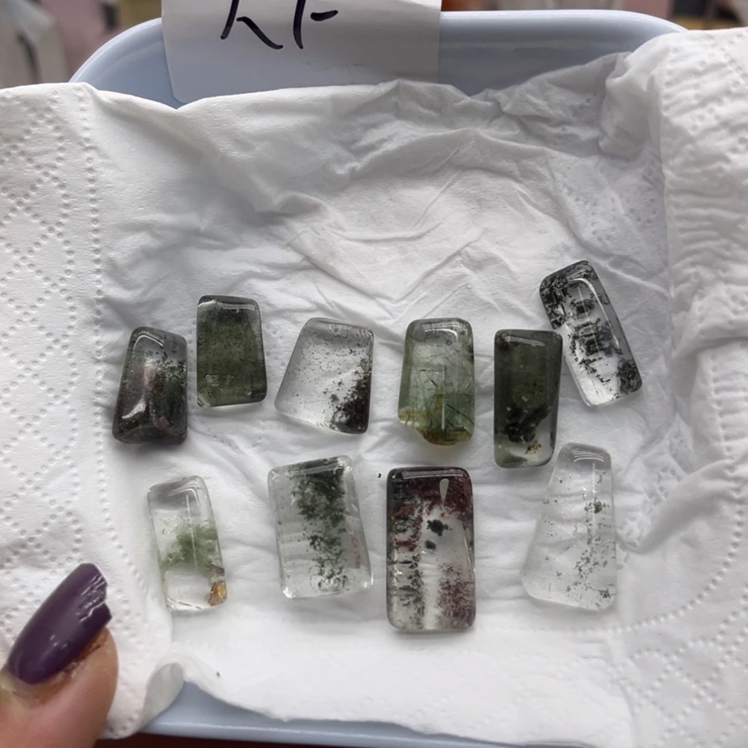 且***吟未镶嵌珠宝半成品水晶90