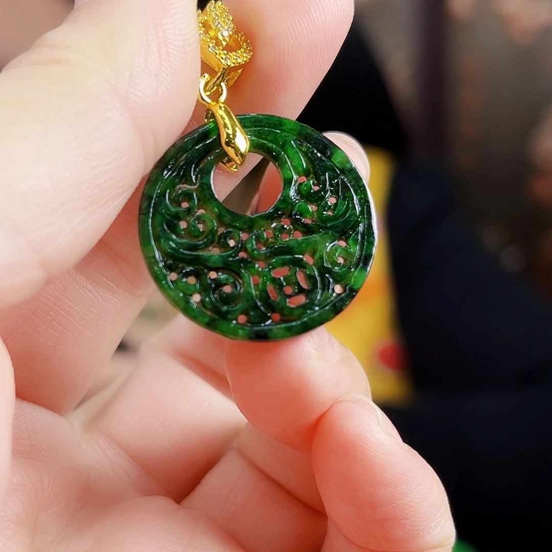 翡翠颈饰未镶嵌多样性发货