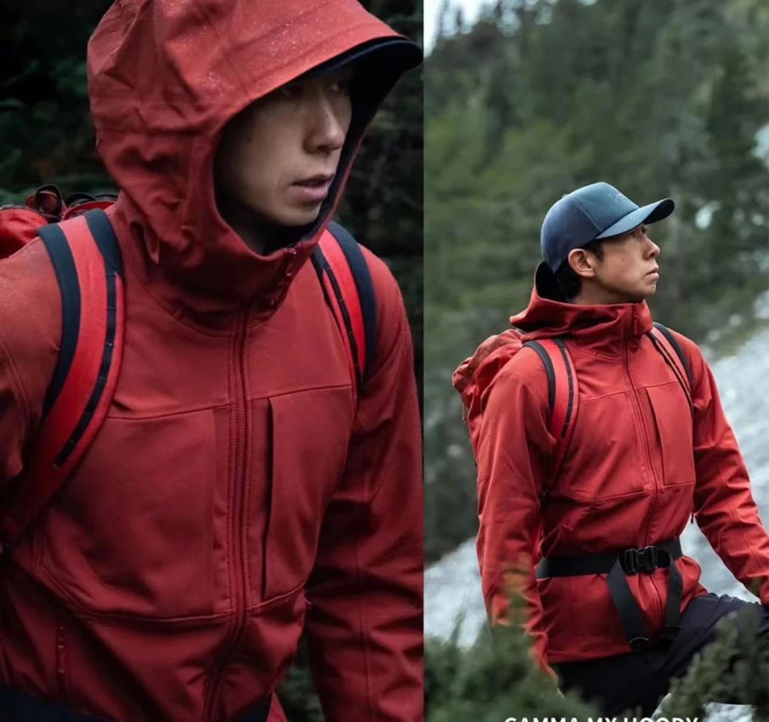 【高柜版】GMA-MX 户外运动旅行软壳衣 男女上身太好看了版型超爆