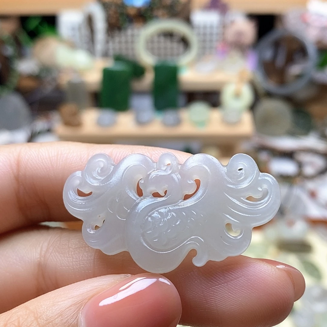 吊坠(赠链)未镶嵌和田玉凤凰