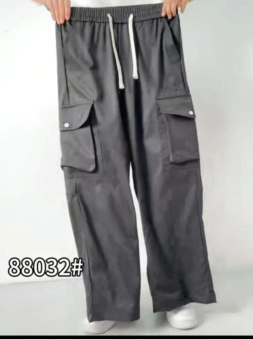 88032休闲裤时尚长裤夏季抽绳男士春夏简约休闲裤潮牛仔裤