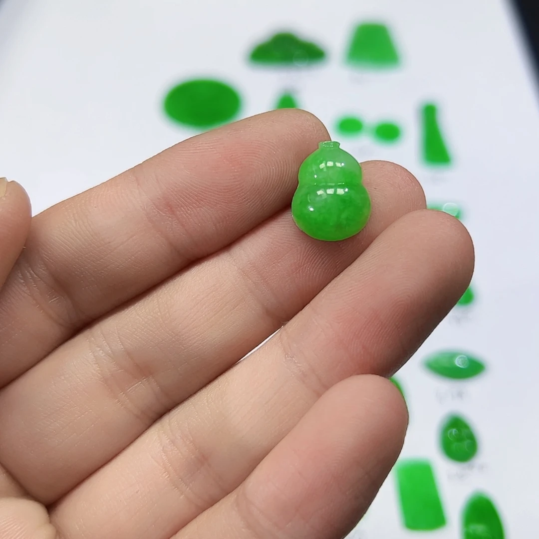 裸石翡翠天然缅甸A货翡翠